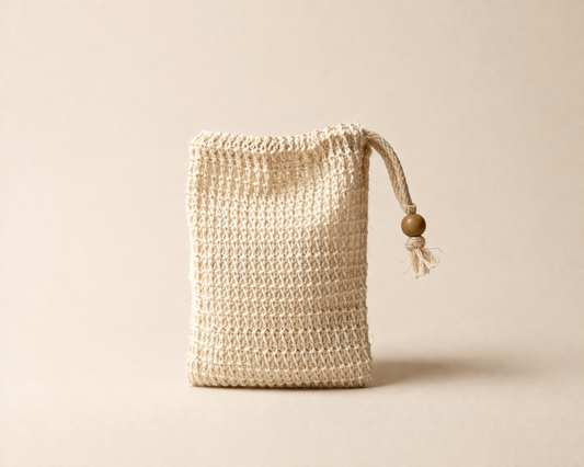 Seifensäckchen aus Naturfaser